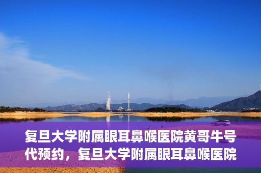 复旦大学附属眼耳鼻喉医院黄哥牛号代预约，复旦大学附属眼耳鼻喉医院黄哥牛号预约服务启动