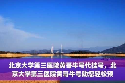 北京大学第三医院黄哥牛号代挂号，北京大学第三医院黄哥牛号助您轻松预约挂号