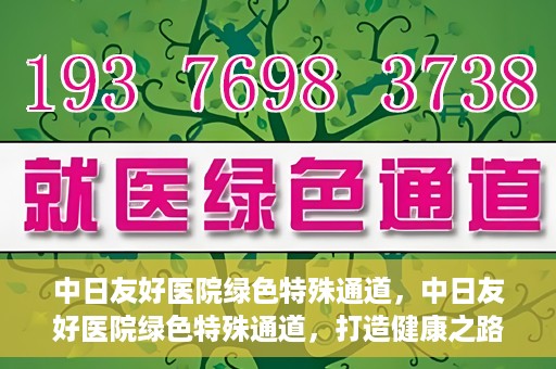 中日友好医院绿色特殊通道，中日友好医院绿色特殊通道，打造健康之路的新篇章
