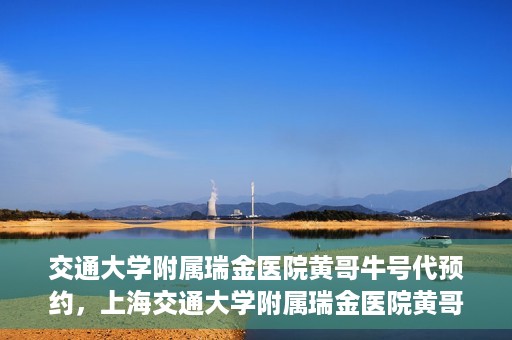 交通大学附属瑞金医院黄哥牛号代预约，上海交通大学附属瑞金医院黄哥牛号预约服务解析