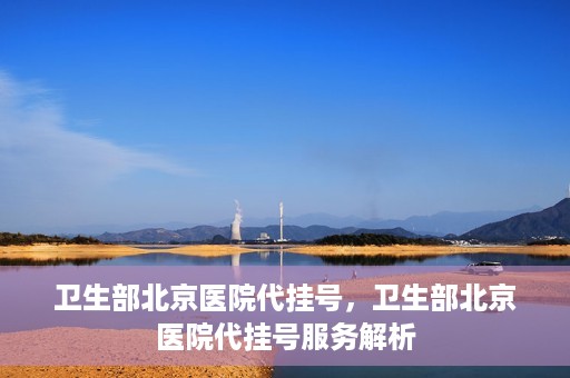 卫生部北京医院代挂号，卫生部北京医院代挂号服务解析