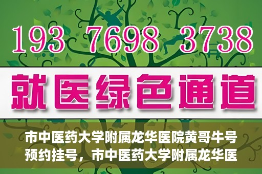 市中医药大学附属龙华医院黄哥牛号预约挂号，市中医药大学附属龙华医院黄哥牛号预约挂号攻略揭秘