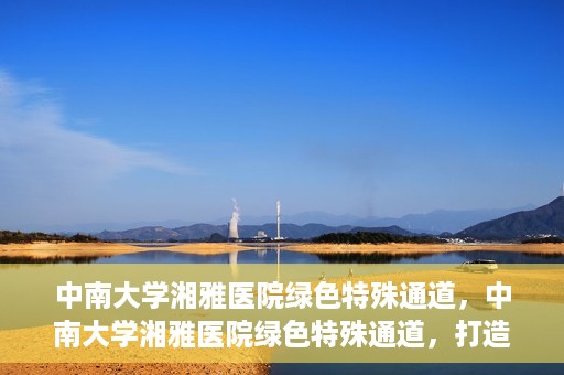 中南大学湘雅医院绿色特殊通道，中南大学湘雅医院绿色特殊通道，打造医疗服务的绿色通道新篇章