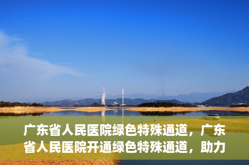 广东省人民医院绿色特殊通道，广东省人民医院开通绿色特殊通道，助力健康广东建设