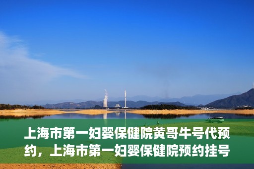 上海市第一妇婴保健院黄哥牛号代预约，上海市第一妇婴保健院预约挂号服务升级，黄哥牛号预约更便捷