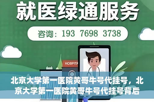北京大学第一医院黄哥牛号代挂号，北京大学第一医院黄哥牛号代挂号背后的故事与真相探索