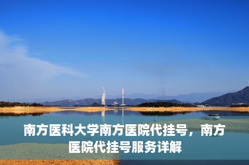南方医科大学南方医院代挂号，南方医院代挂号服务详解