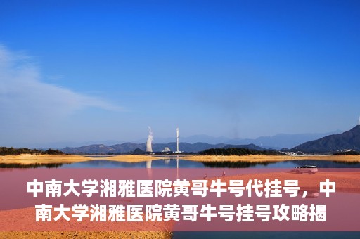 中南大学湘雅医院黄哥牛号代挂号，中南大学湘雅医院黄哥牛号挂号攻略揭秘