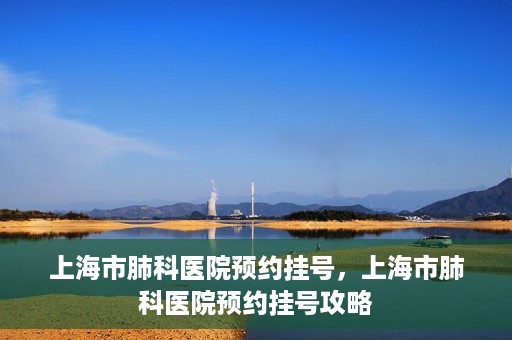 上海市肺科医院预约挂号，上海市肺科医院预约挂号攻略