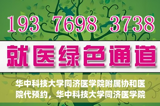 华中科技大学同济医学院附属协和医院代预约，华中科技大学同济医学院附属协和医院便捷代预约服务解析
