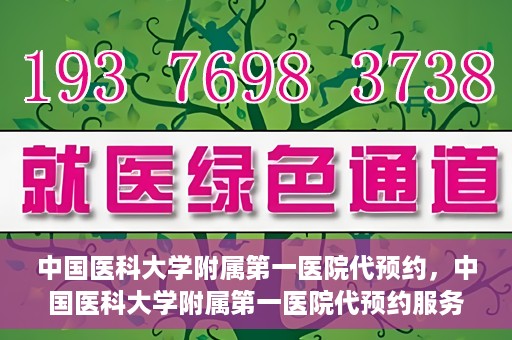 中国医科大学附属第一医院代预约，中国医科大学附属第一医院代预约服务详解