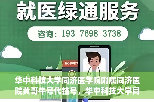 华中科技大学同济医学院附属同济医院黄哥牛号代挂号，华中科技大学同济医院黄哥牛号代挂号背后的故事