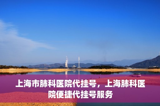 上海市肺科医院代挂号，上海肺科医院便捷代挂号服务