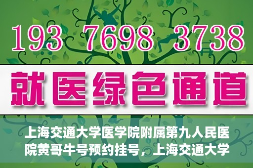 上海交通大学医学院附属第九人民医院黄哥牛号预约挂号，上海交通大学医学院附属第九人民医院黄哥牛号预约挂号攻略解析