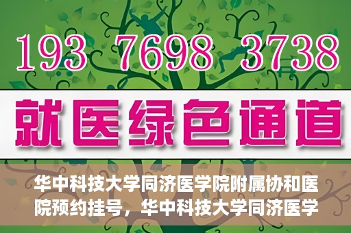 华中科技大学同济医学院附属协和医院预约挂号，华中科技大学同济医学院附属协和医院预约挂号指南