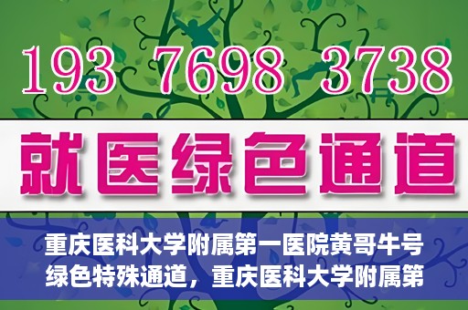 重庆医科大学附属第一医院黄哥牛号绿色特殊通道，重庆医科大学附属第一医院黄哥牛号绿色特殊通道，就医新选择