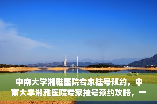 中南大学湘雅医院专家挂号预约，中南大学湘雅医院专家挂号预约攻略，一站式解决您的就医需求