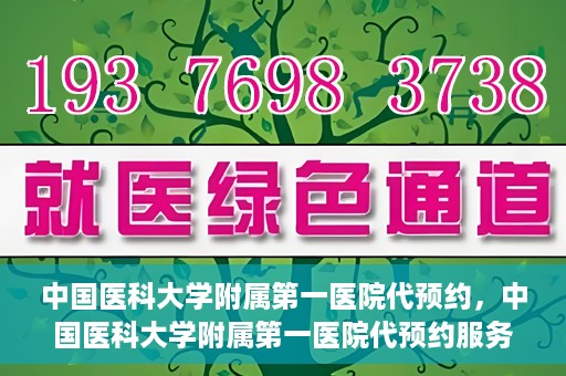 中国医科大学附属第一医院代预约，中国医科大学附属第一医院代预约服务详解