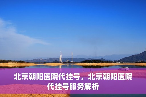 北京朝阳医院代挂号，北京朝阳医院代挂号服务解析