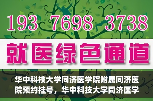 华中科技大学同济医学院附属同济医院预约挂号，华中科技大学同济医学院附属同济医院预约挂号指南