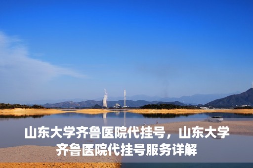 山东大学齐鲁医院代挂号，山东大学齐鲁医院代挂号服务详解