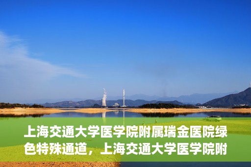 上海交通大学医学院附属瑞金医院绿色特殊通道，上海交通大学医学院附属瑞金医院绿色特殊通道，打造医疗服务的快速通道与高效体验