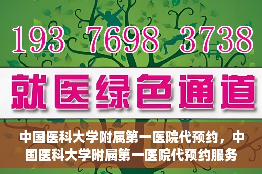 中国医科大学附属第一医院代预约，中国医科大学附属第一医院代预约服务详解