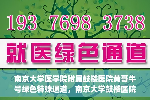 南京大学医学院附属鼓楼医院黄哥牛号绿色特殊通道，南京大学鼓楼医院黄哥牛号，绿色特殊通道的开启